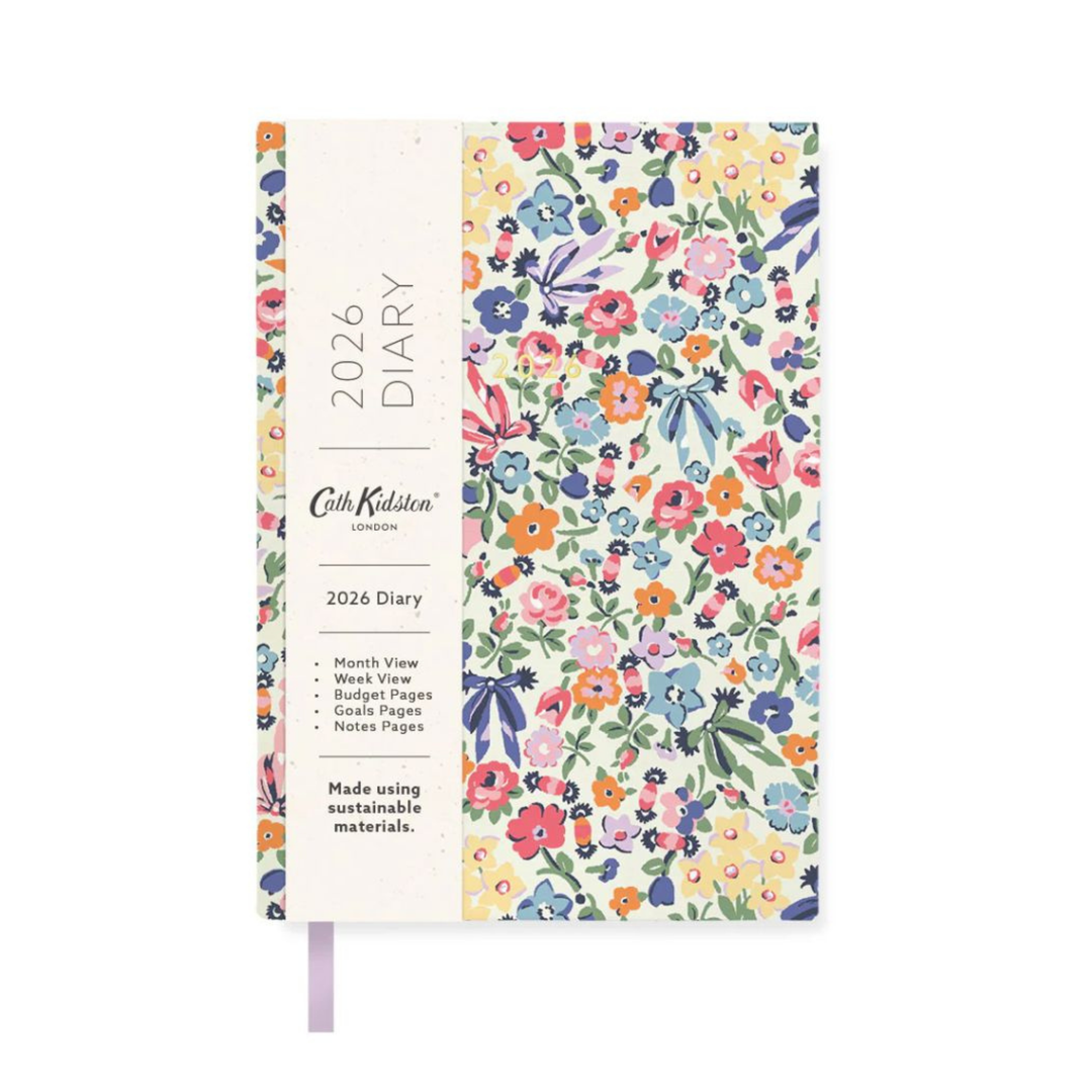 2026 A6 Diary Floral Ditsy