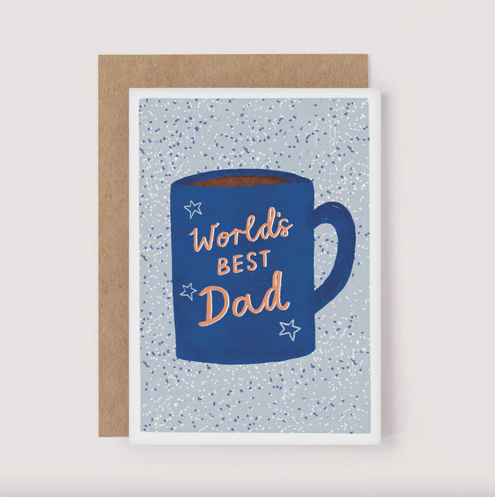 Card World's Best Dad Mug