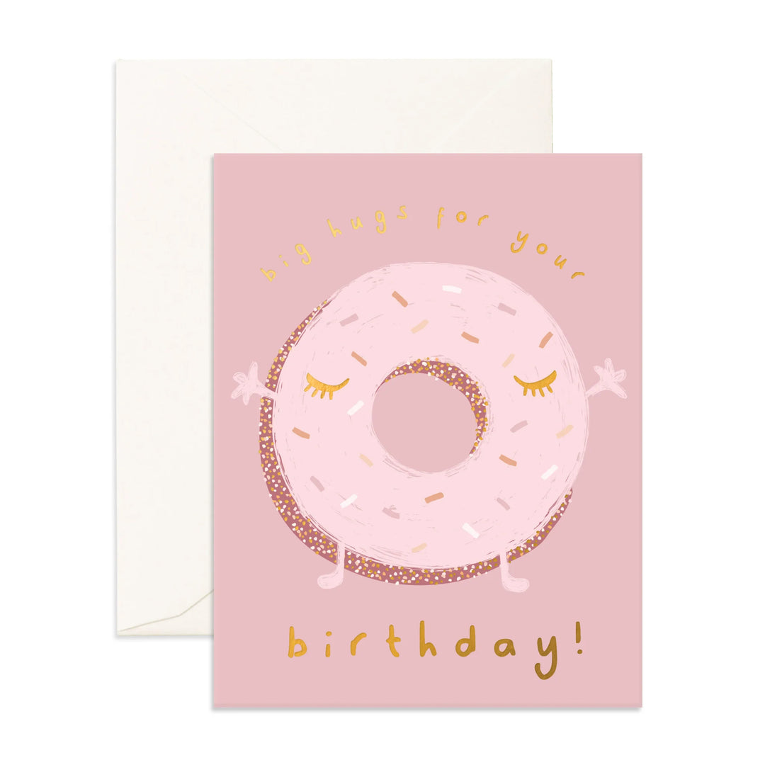 Card Big Hugs Donut