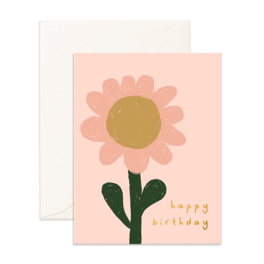 Card Sunflower