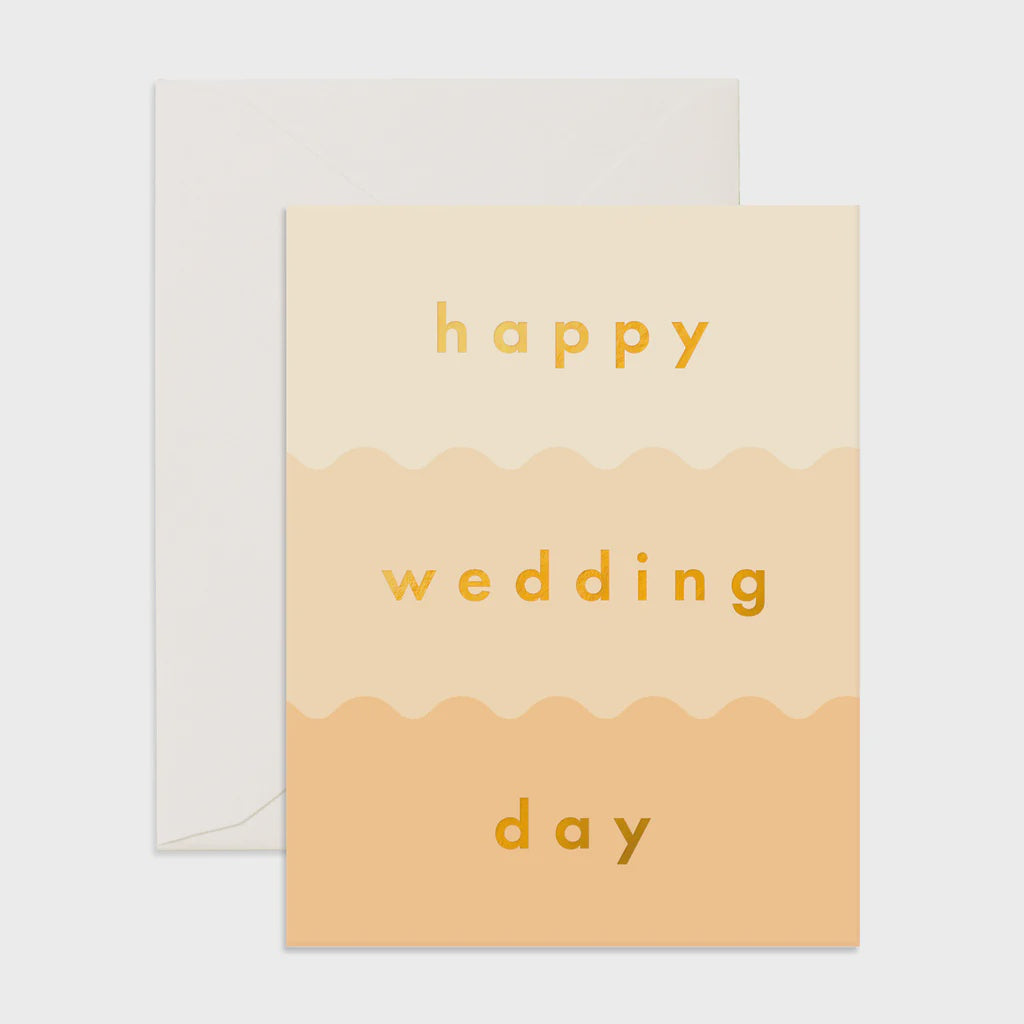 Card Wedding Day Layer Cake