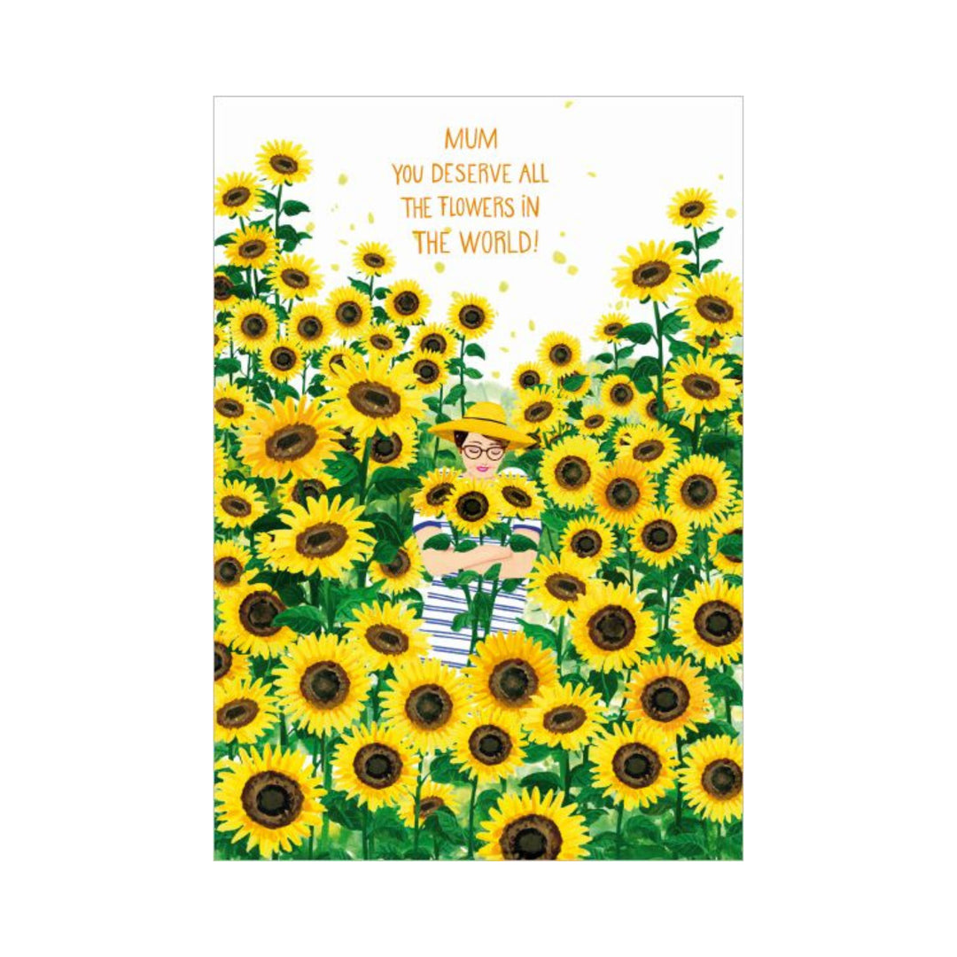 Card Mother's Day Flowers