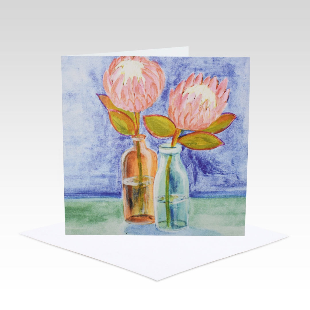 Card Proteas Sue Clohesy Artist