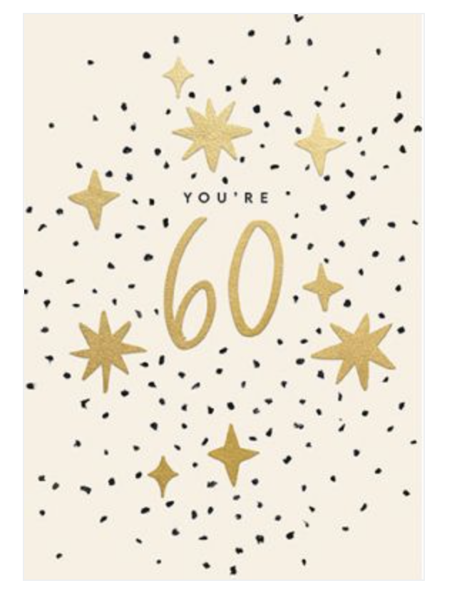 Card 60th - Moonlight
