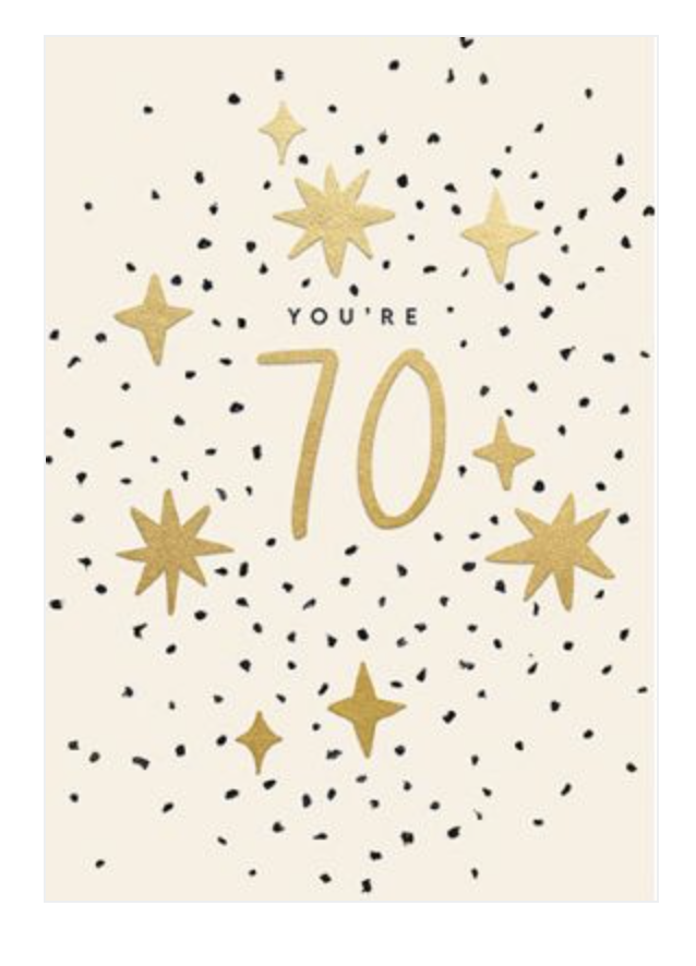 Card 70th - Moonlight