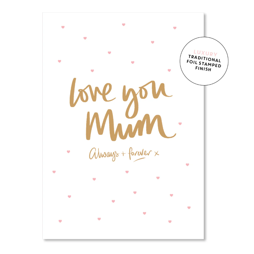 Card Love You Mum