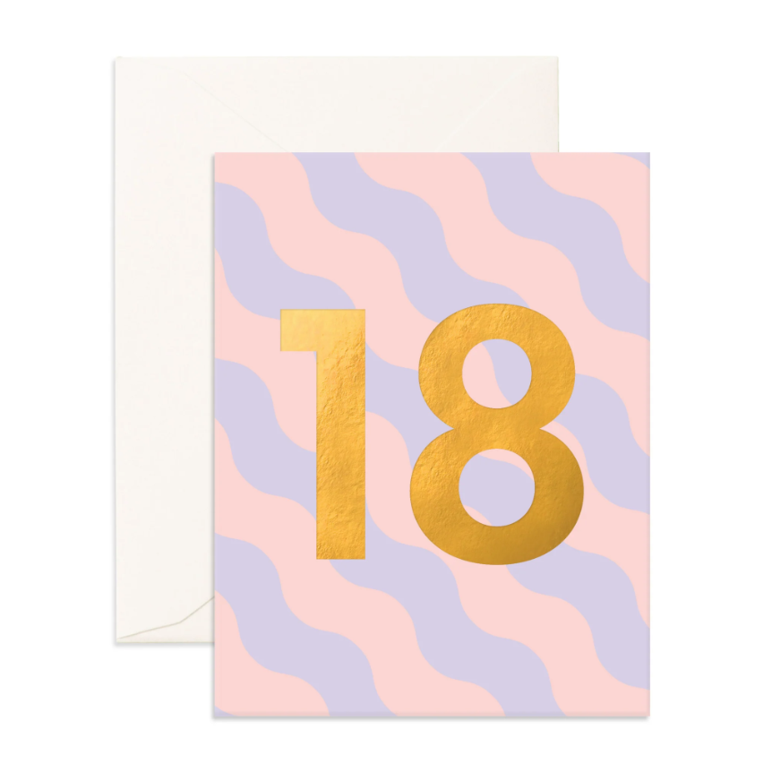 Card 18 Sorbet Ripple
