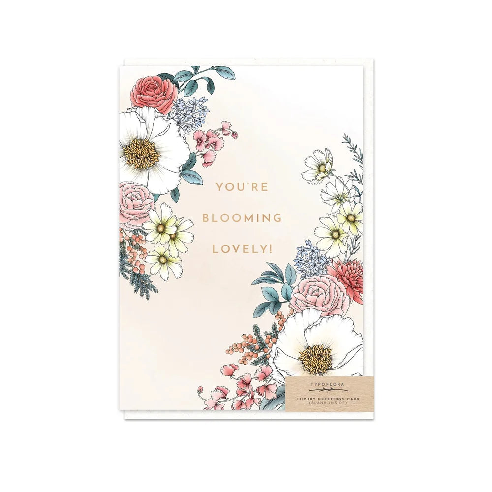 Card Blooming Lovely