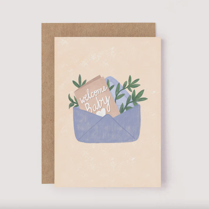 Card Welcome Baby