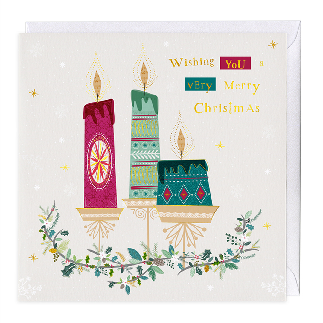 Card Wishing You A Very Merry Christmas