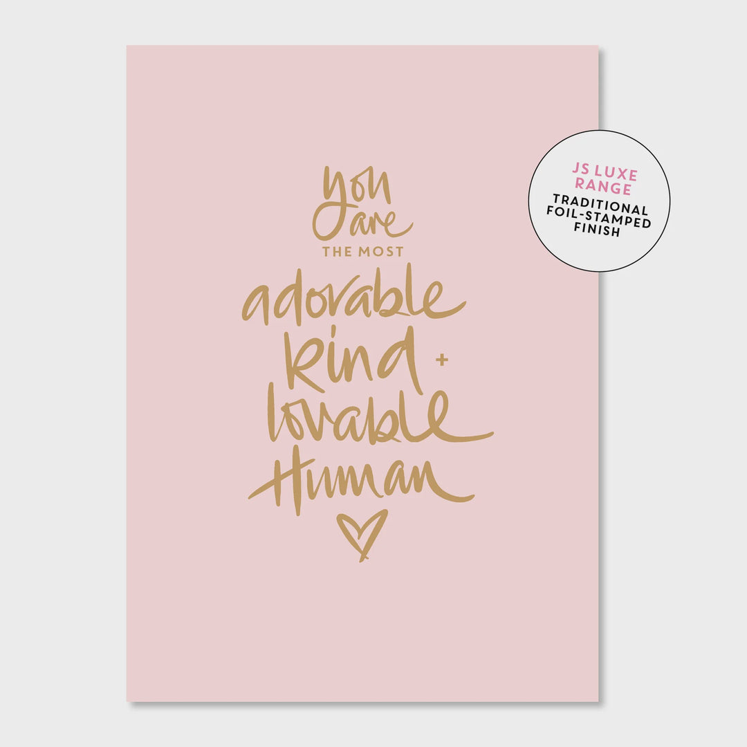 Card Amazing Human