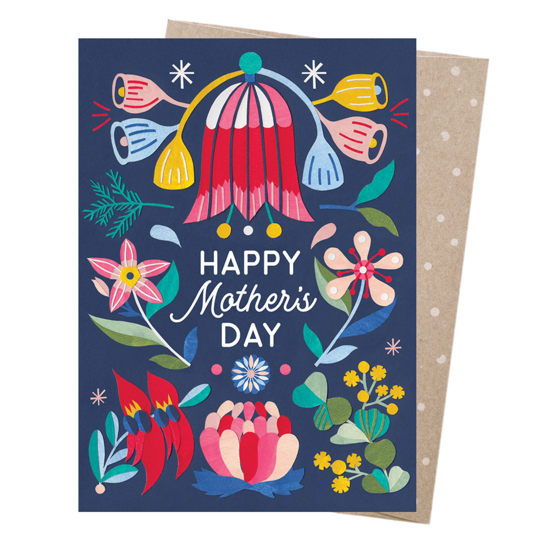 Card Mother's Day Blooms