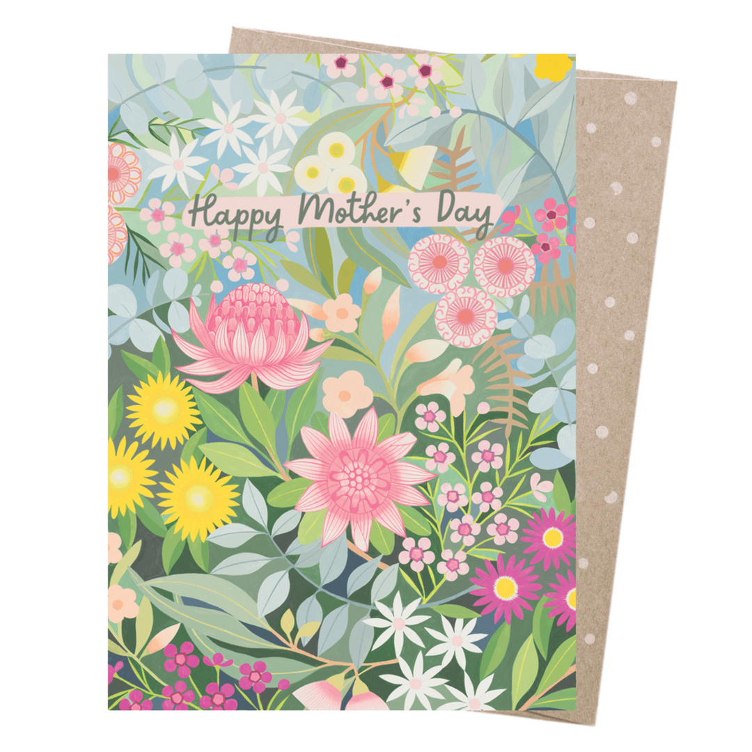 Card Mother's Day Bush Bouquet