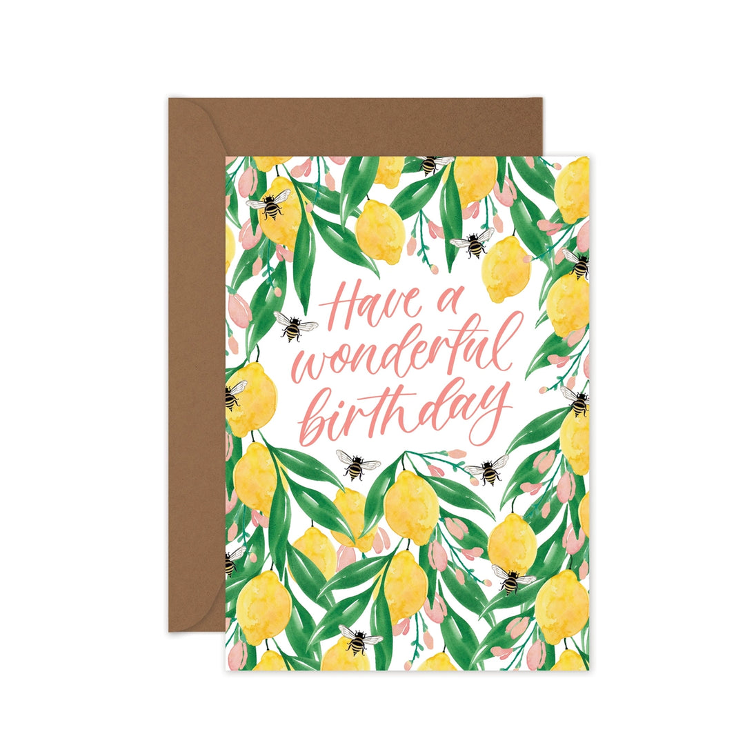 Card Have A Wonderful Birthday