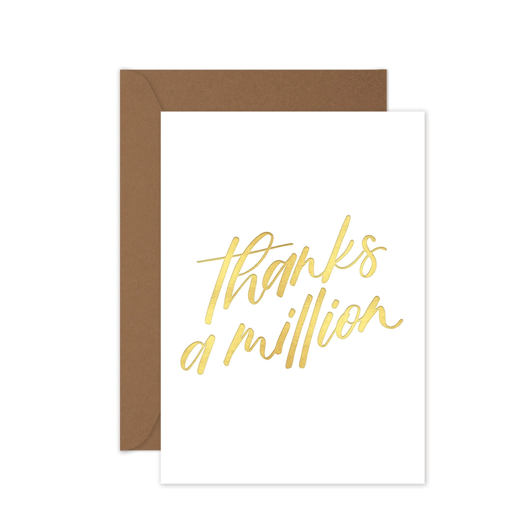 Card Thanks A Million