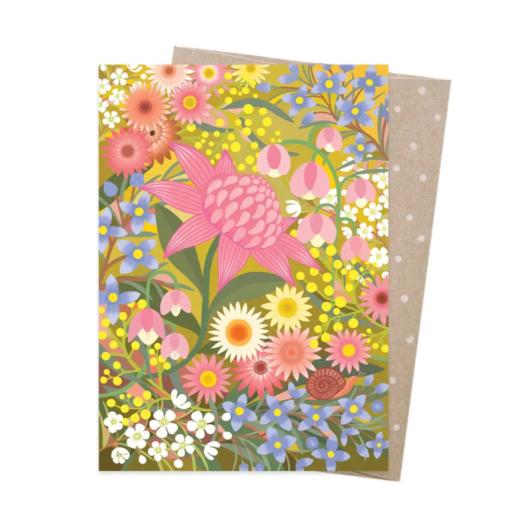 Card Golden Spring