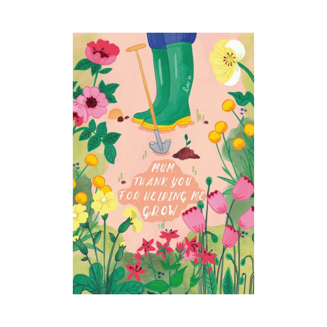 Card Mum Grow Garden