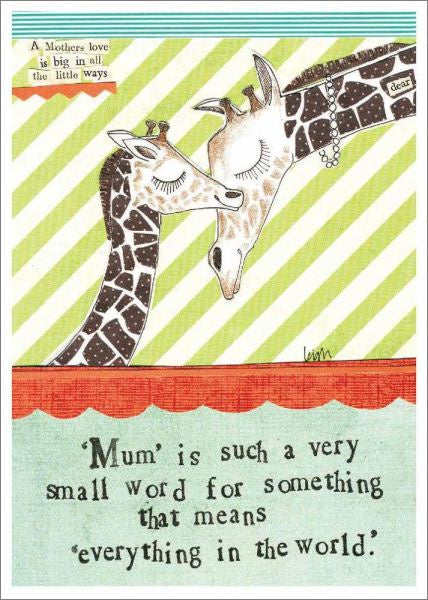 Card A Mother's Love