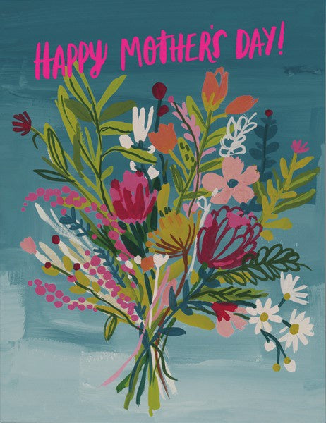 Card Neon Pink Mother