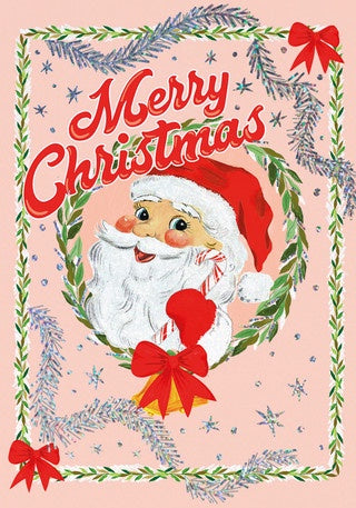 Card Santa Merry Christmas