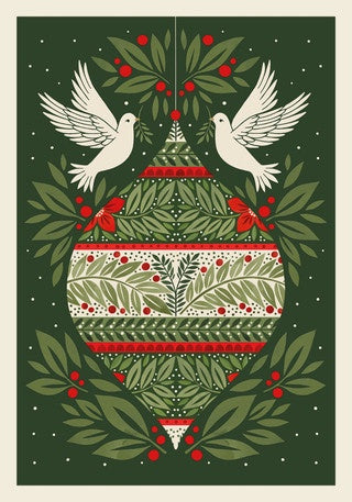 Card Doves & Baubles