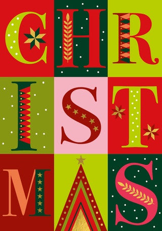 Card Christmas Text