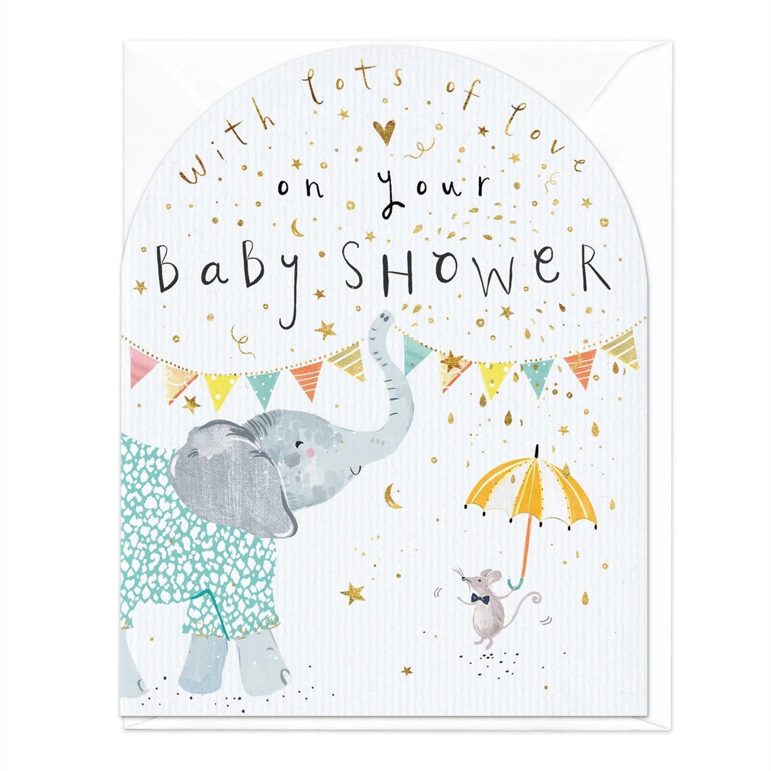 Card Arched Clementine Baby Shower
