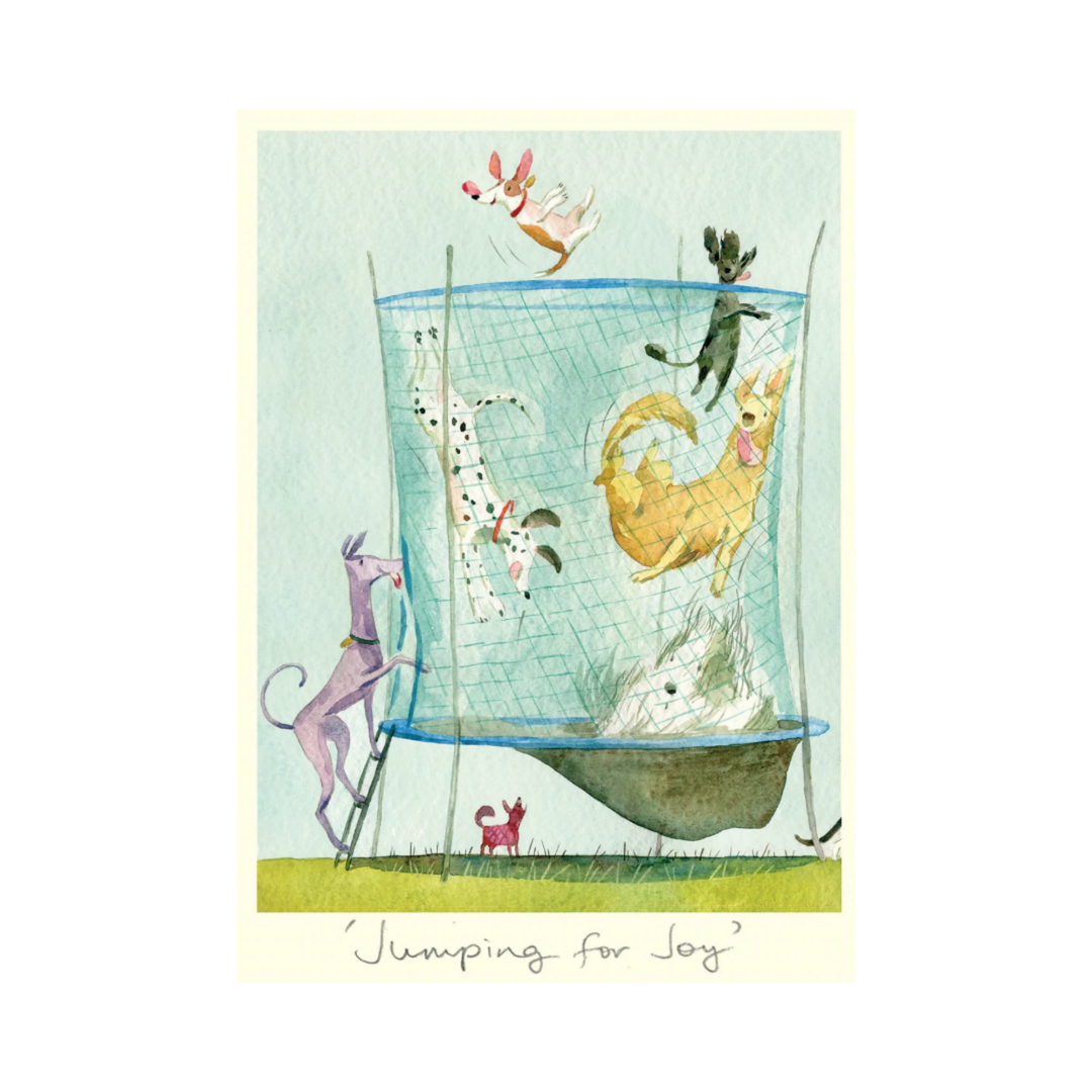Card Jumping For Joy