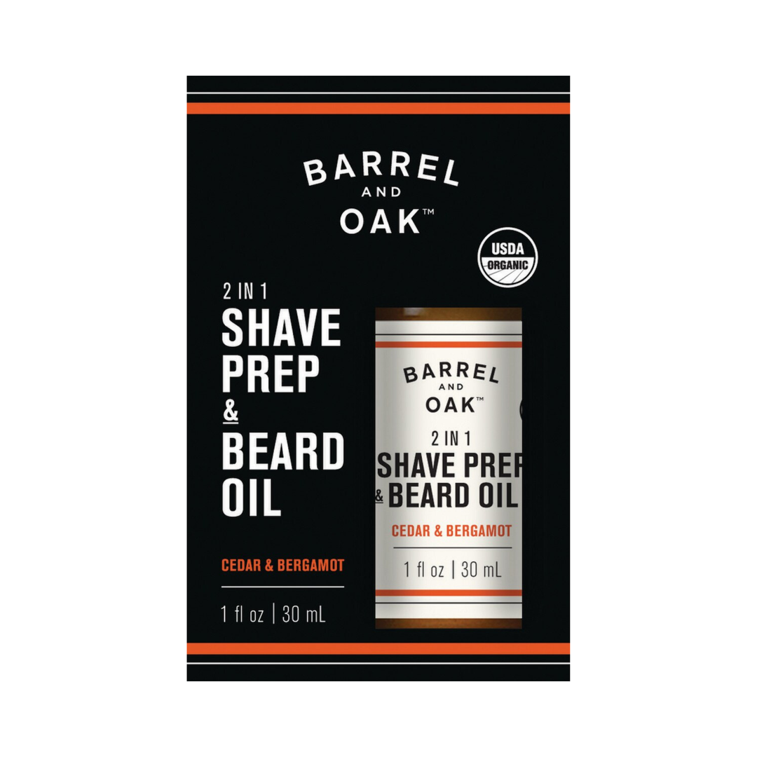 Shave Prep & Beard Oil 2-in-1