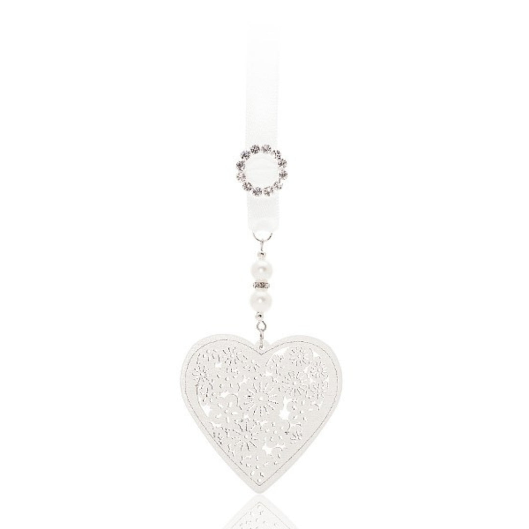 Wedding Charm Wooden Heart