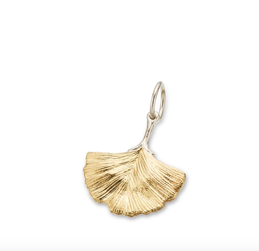 Charm Gingko Leaf