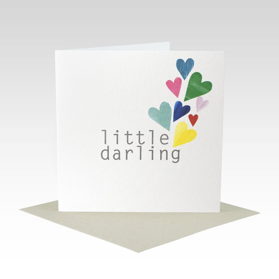 Card Little Darling Hearts
