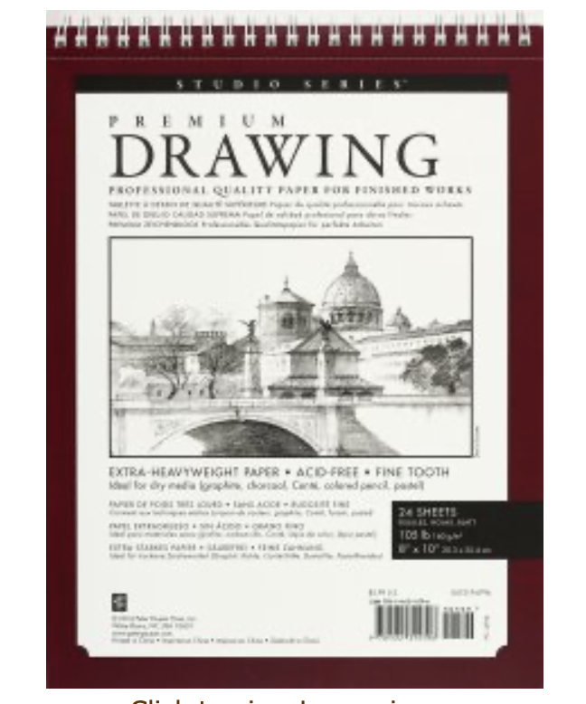 Premium Drawing Pad 8x10
