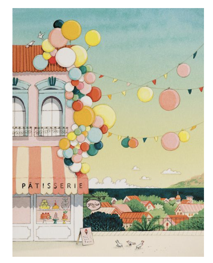 Card Balloon Clusters