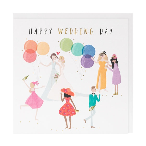 Card Mrs & Mrs Happy Wedding Day