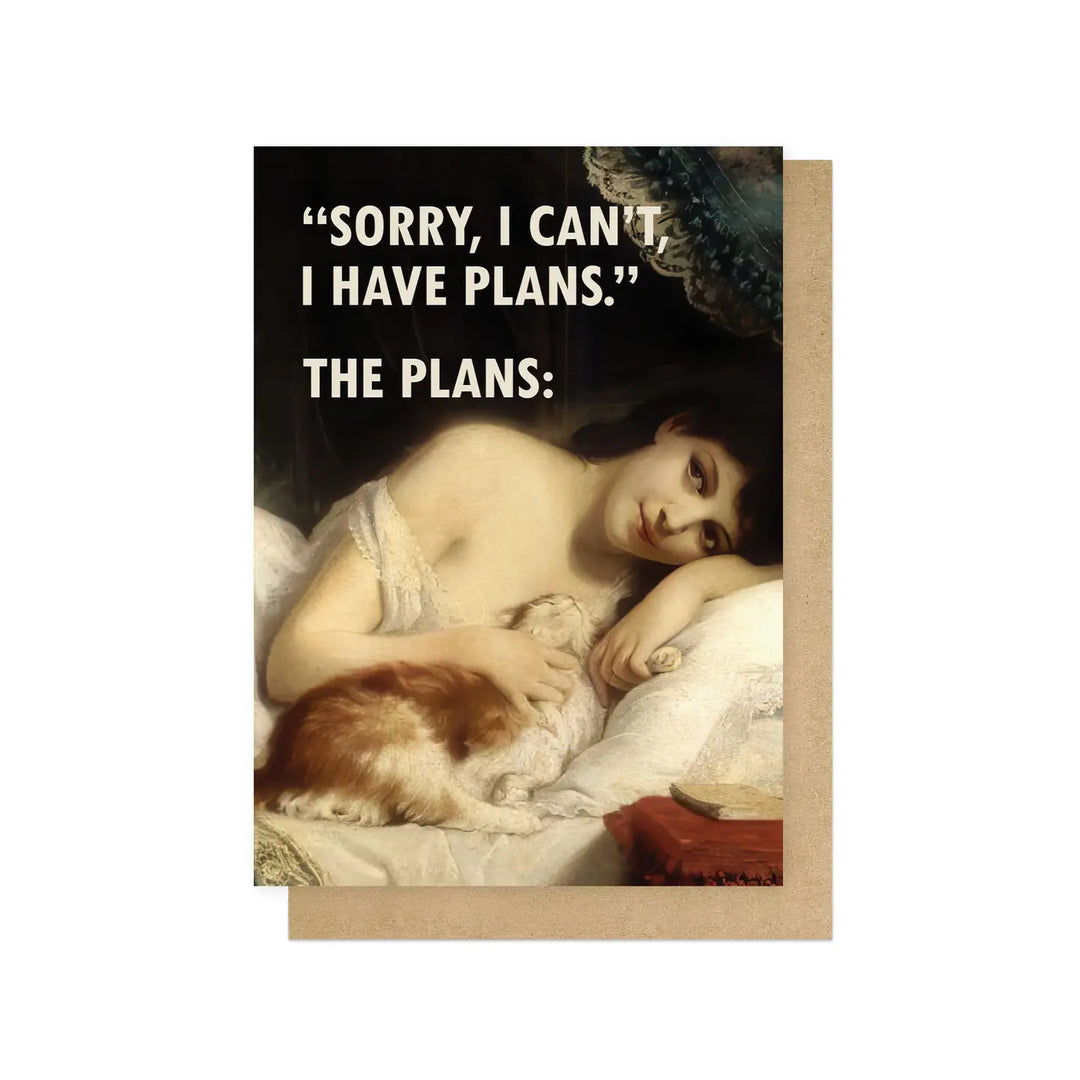 Card I Have Plans