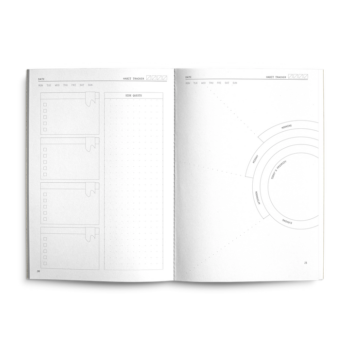 Fast Brain Daily Productivity Planner