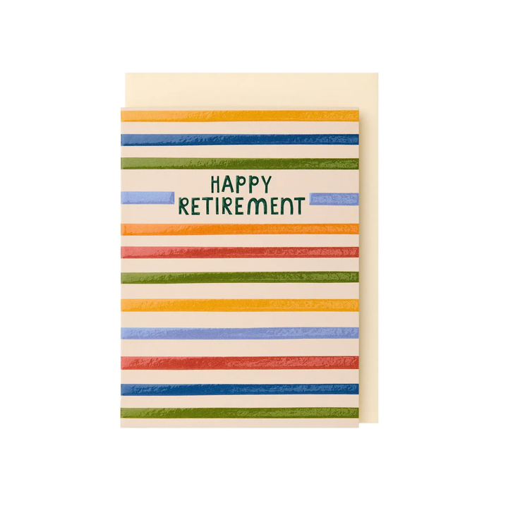 Card Happy Retirement