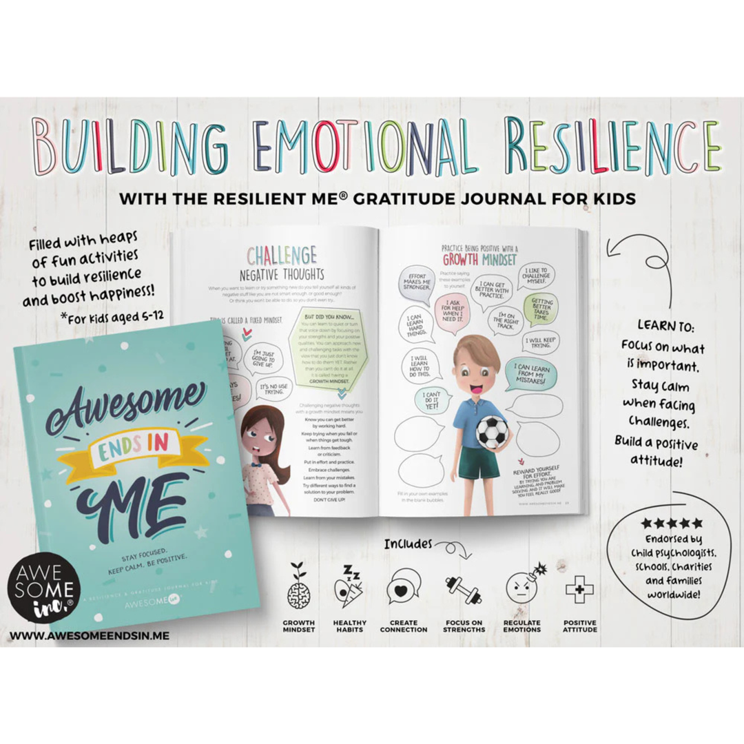 Kids Resilient Me Gratitude Journal