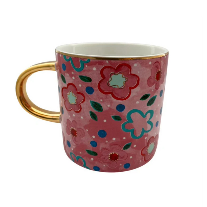 Foxy Flower Mug