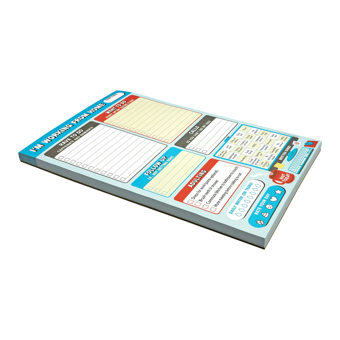 Notepad I'm Working From Home