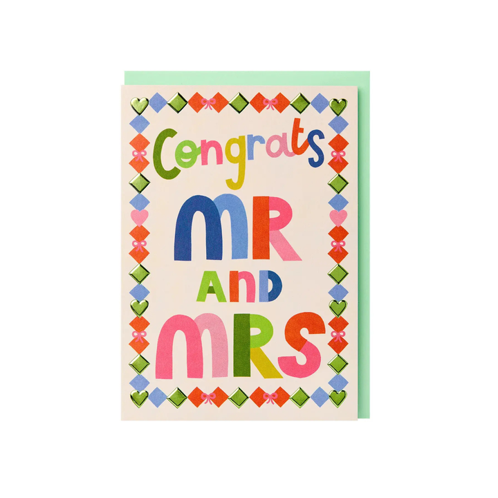 Card Congrats Mr & Mrs