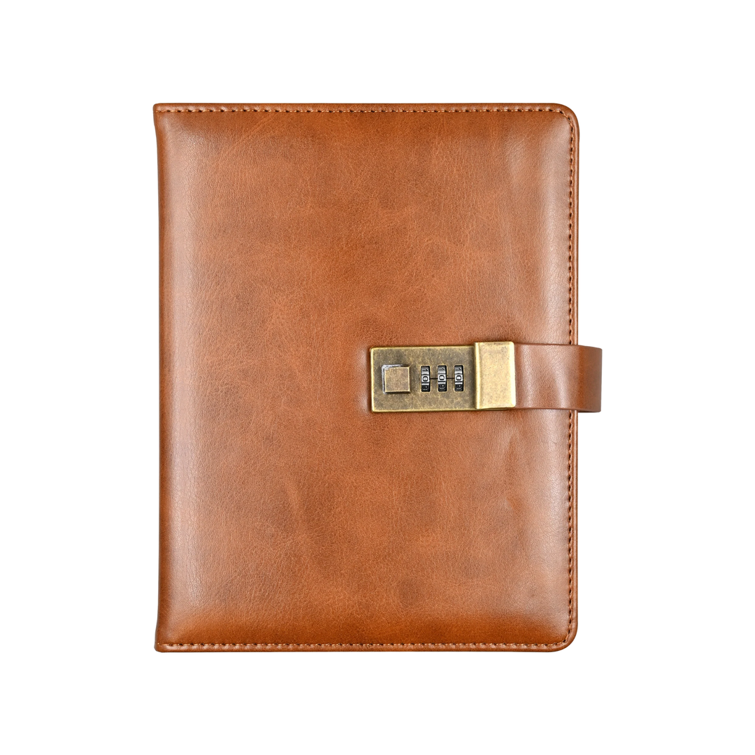 Locked Journal Artisan Brown