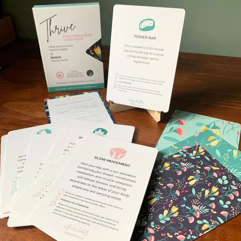 Thrive - Daily Wellness Card Deck