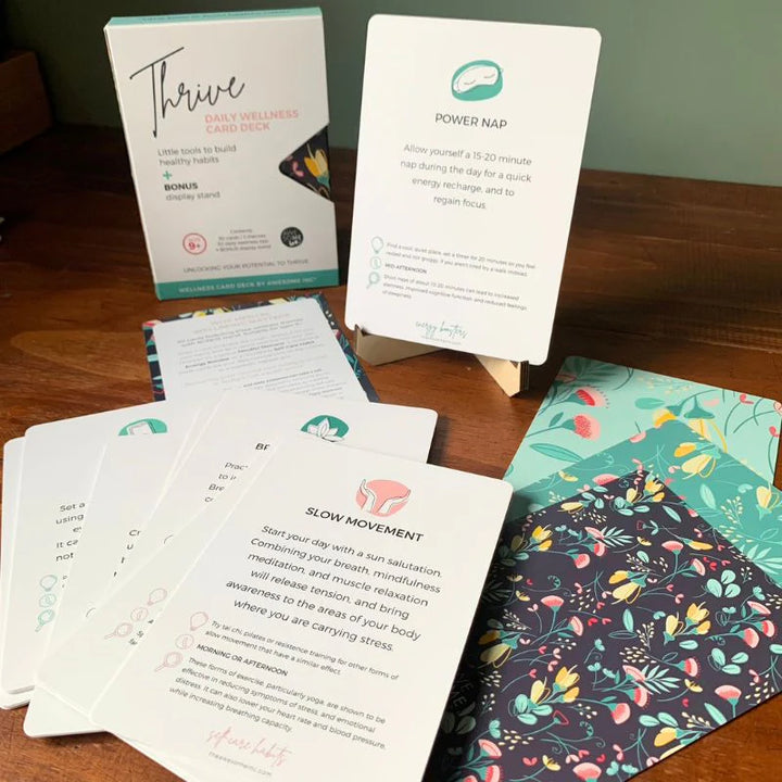 Thrive - Daily Wellness Card Deck
