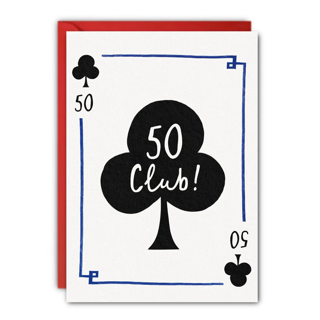 Card Birthday 50 Club