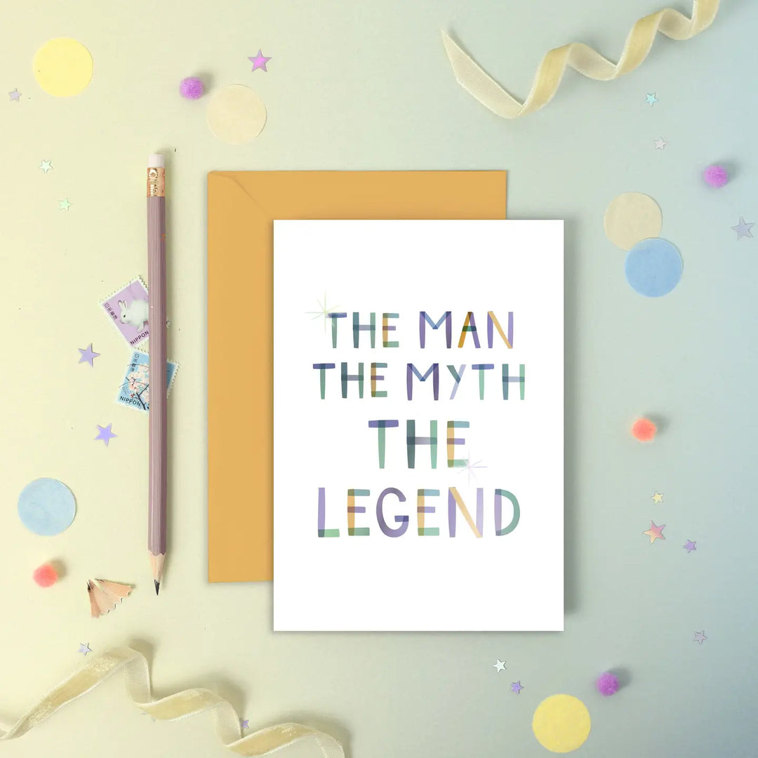 Card The Man Myth Legend