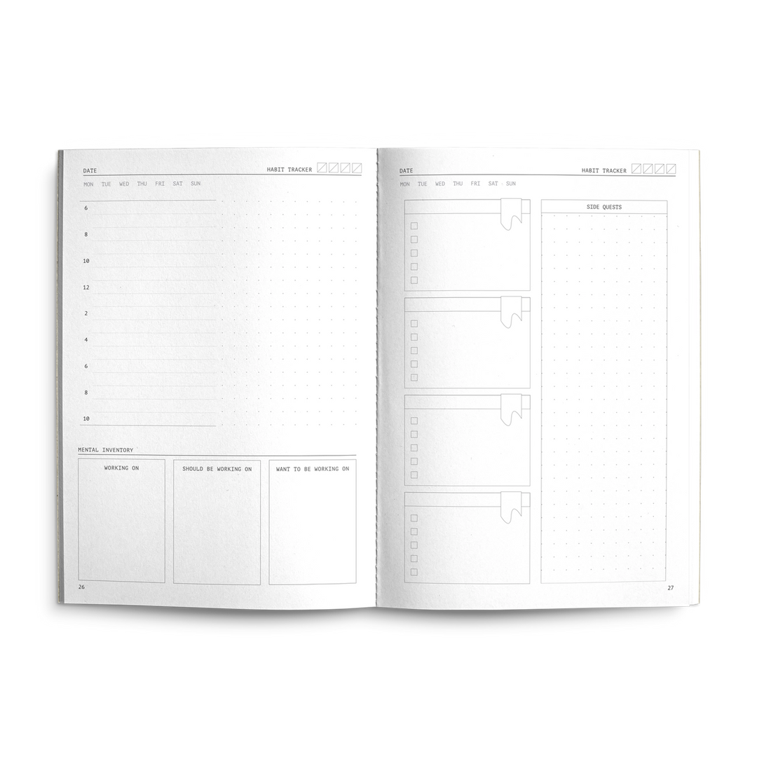 Fast Brain Daily Productivity Planner