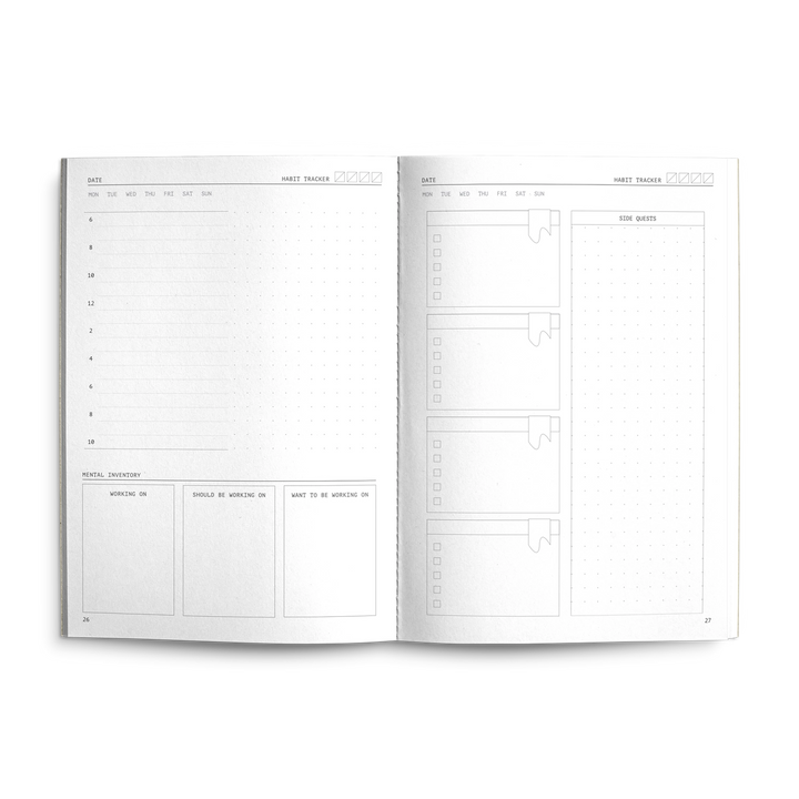 Fast Brain Daily Productivity Planner