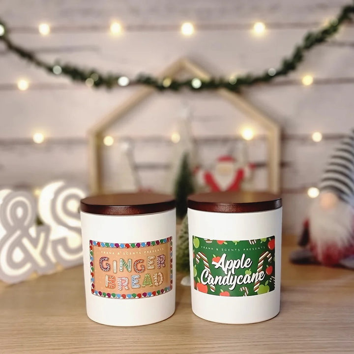 Candle Wood Wick Christmas